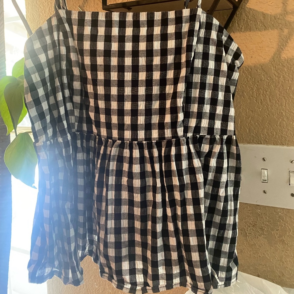 Wild Fable | Gingham Top
